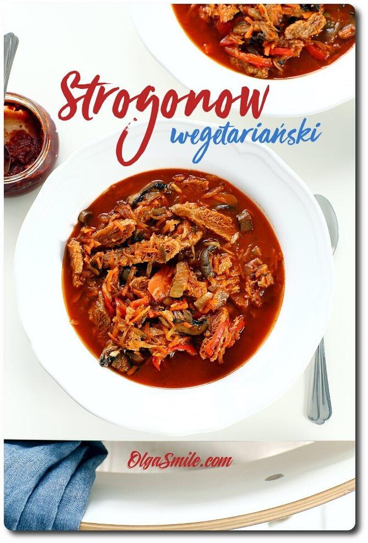 Domowy strogonow z wołowiny