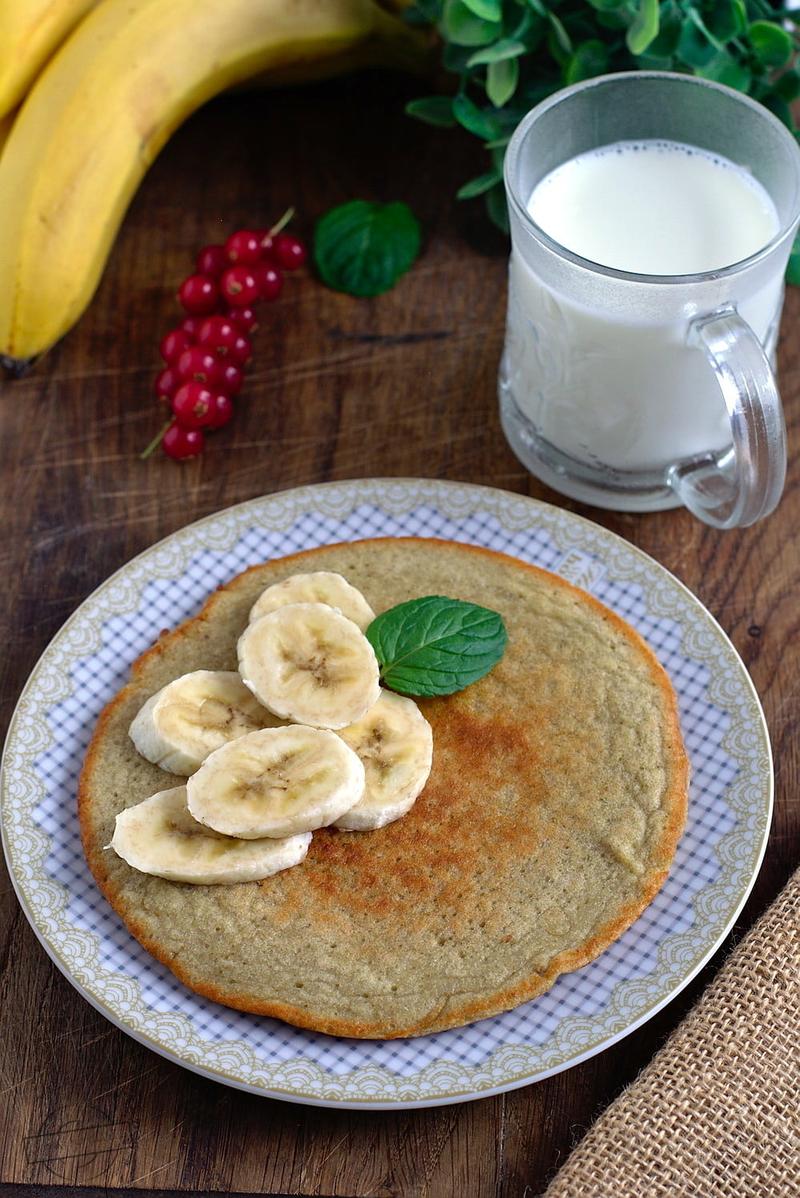 Omlet bananowy owsiany przepis