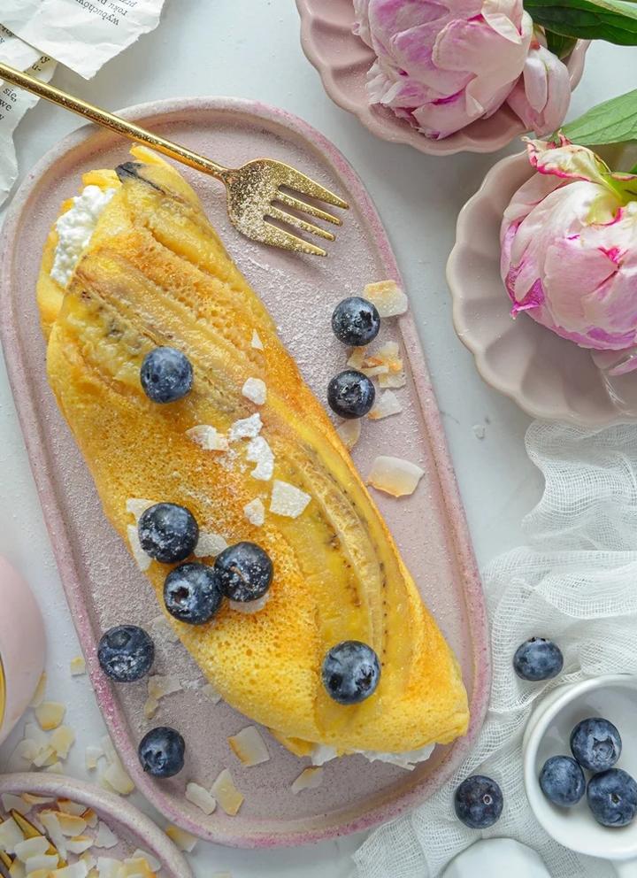 Puszysty omlet śniadaniowy