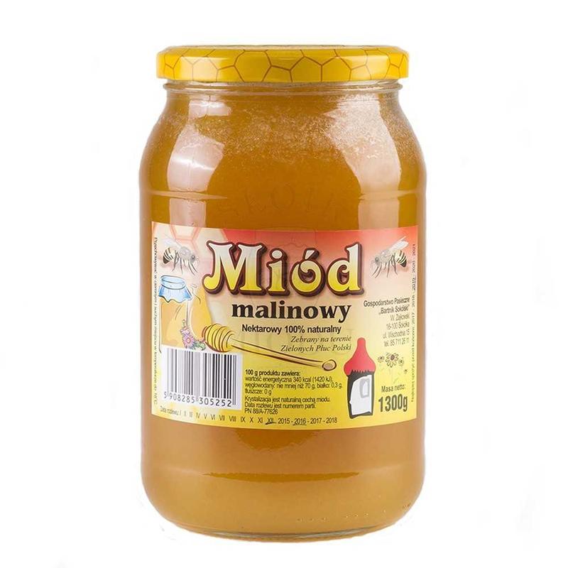 Domowy miód malinowy przepis